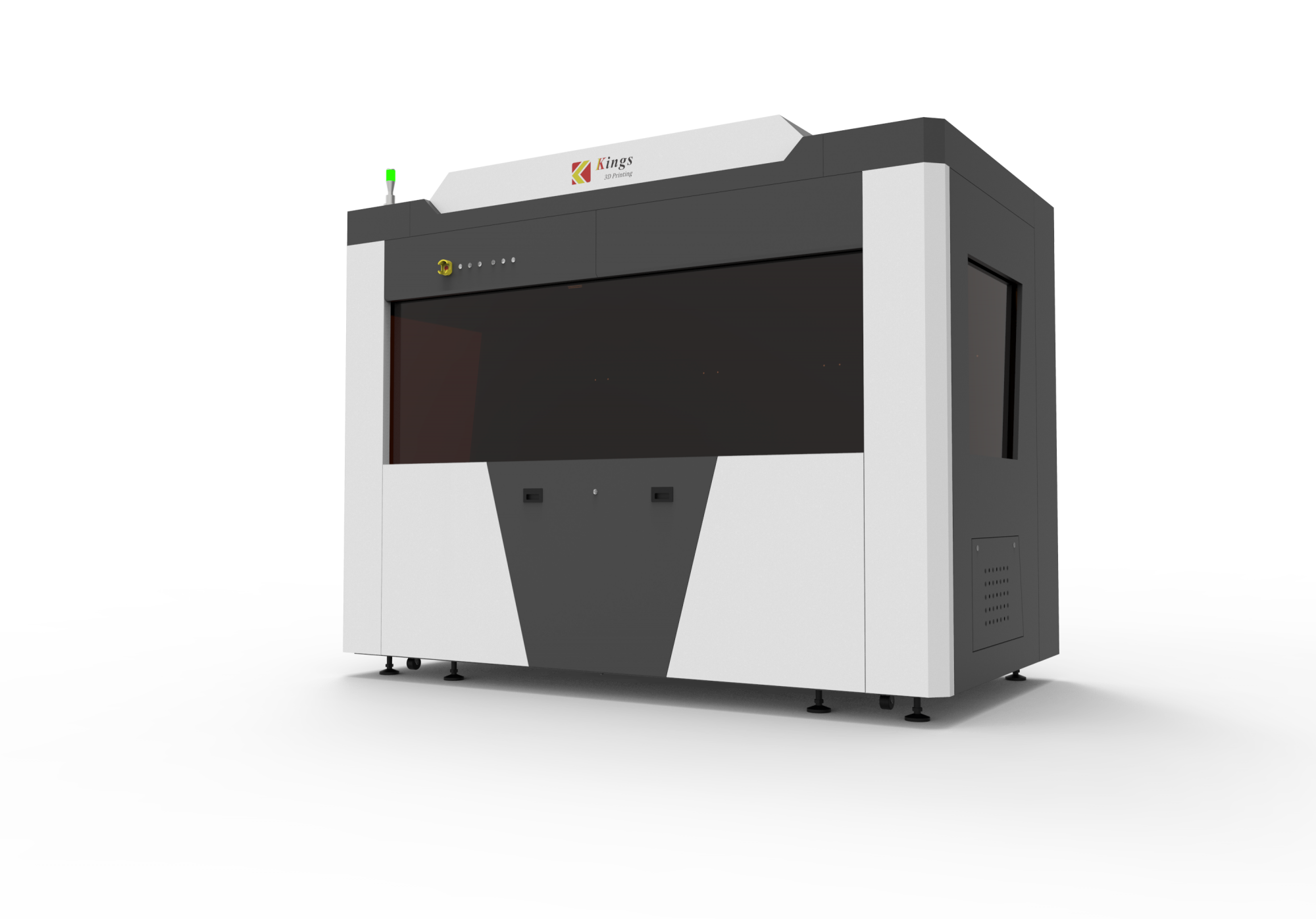 Kings SLA 2700 Pro — marble frame construction and large industrial SLA print