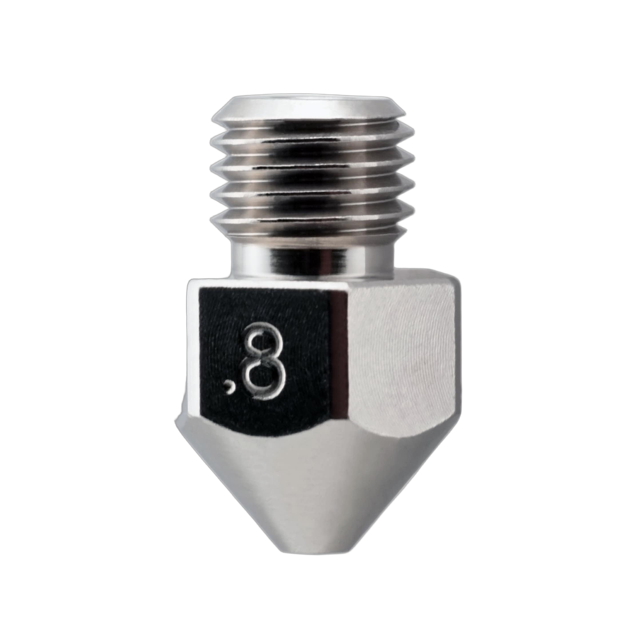 Micro Swiss CR-10S Pro nozzle .8mm orifice for high-flow printing