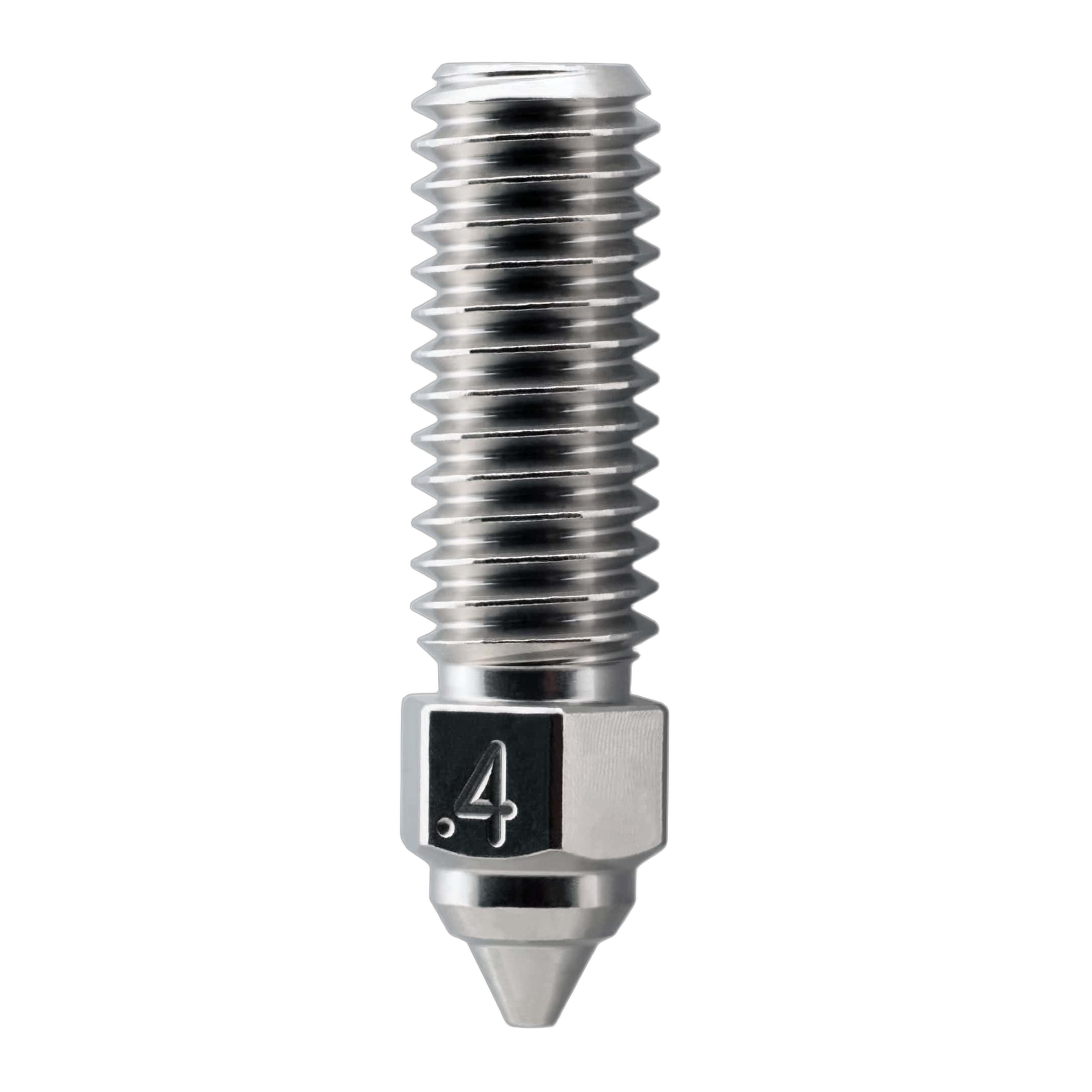 Micro Swiss Creality K1 nozzle .4mm orifice detail