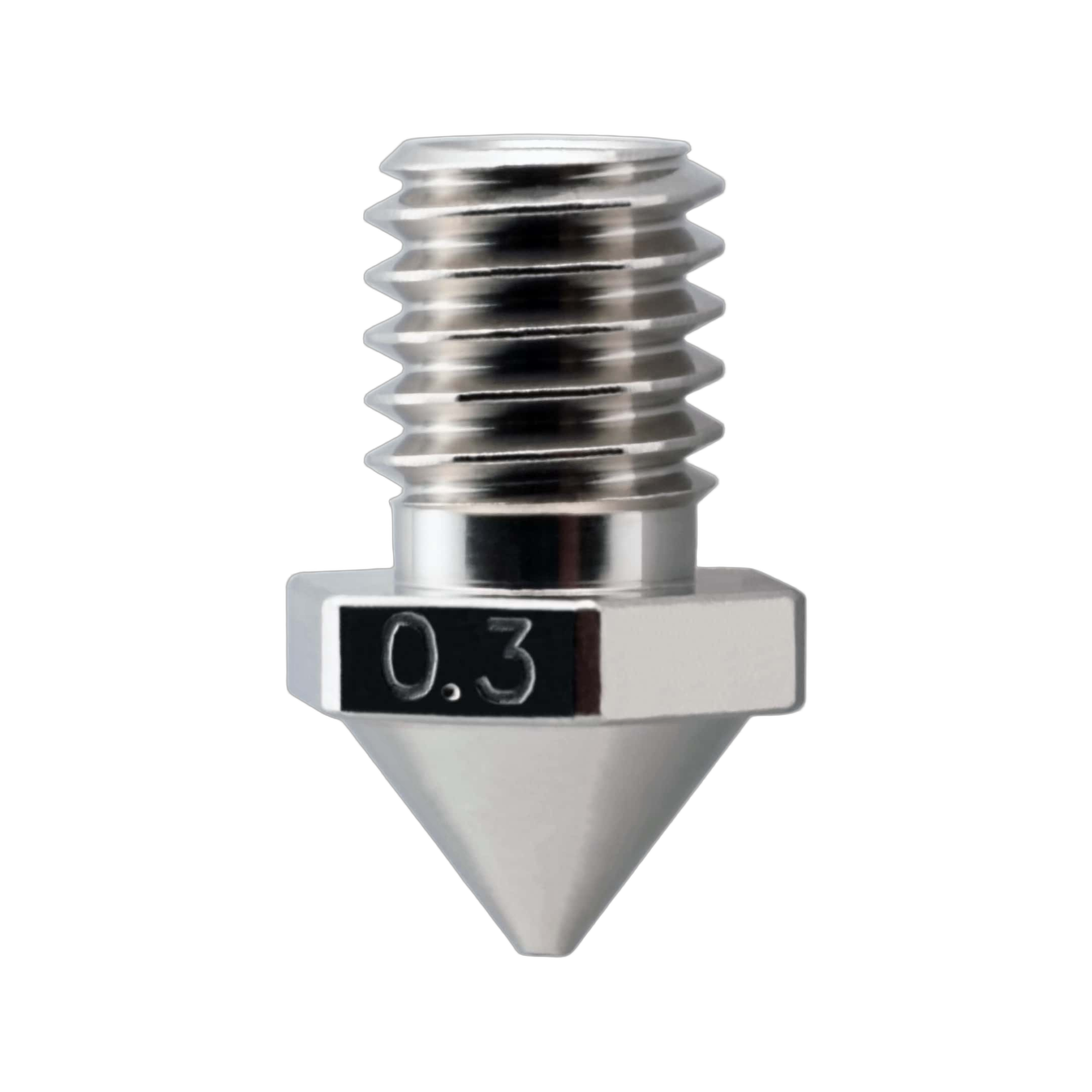 Micro Swiss Brass Nozzle for FlashForge Creator 3 Pro detail