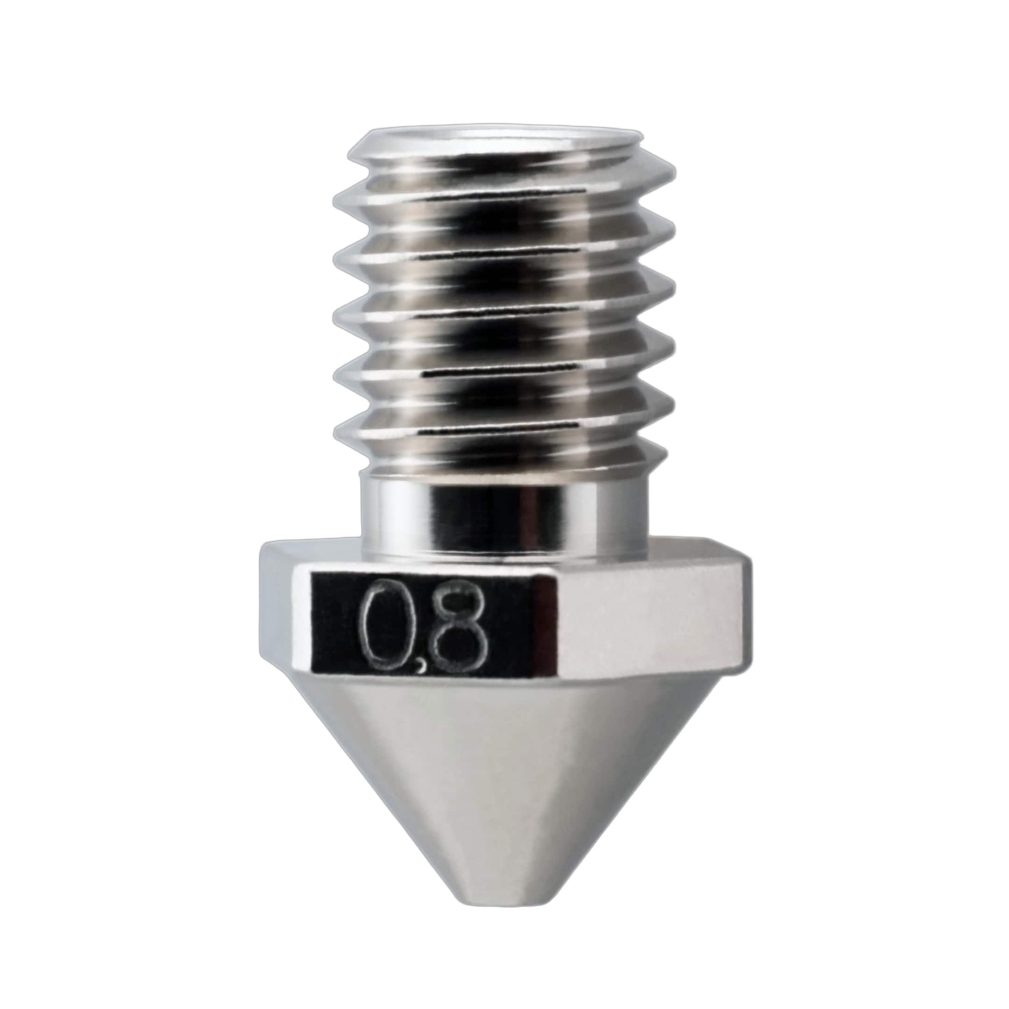 Micro Swiss Brass Nozzle for FlashForge Creator 3 Pro detail