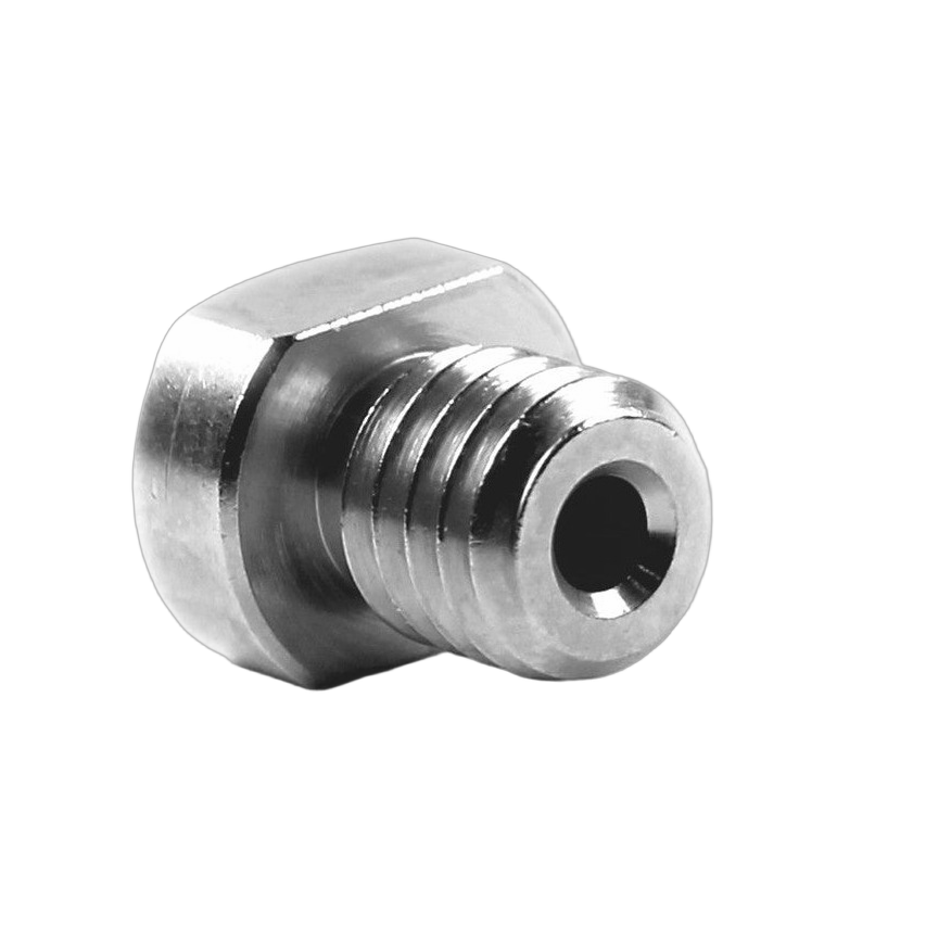 Micro Swiss Brass Nozzle for Robo 3D / Hexagon detail