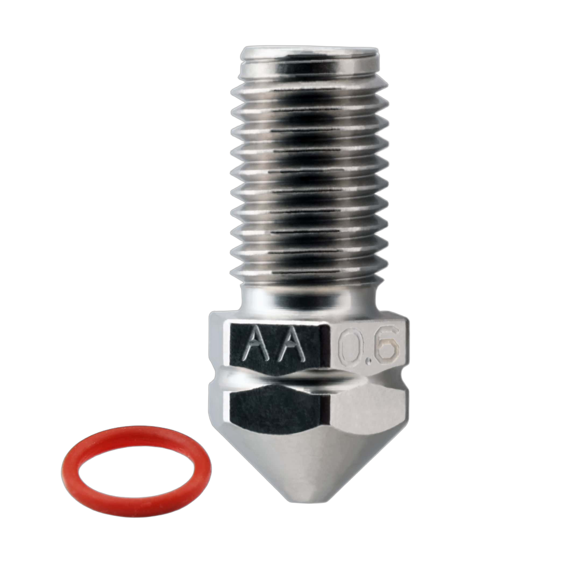 Micro Swiss Ultimaker nozzle with TwinClad XT low-friction coating
