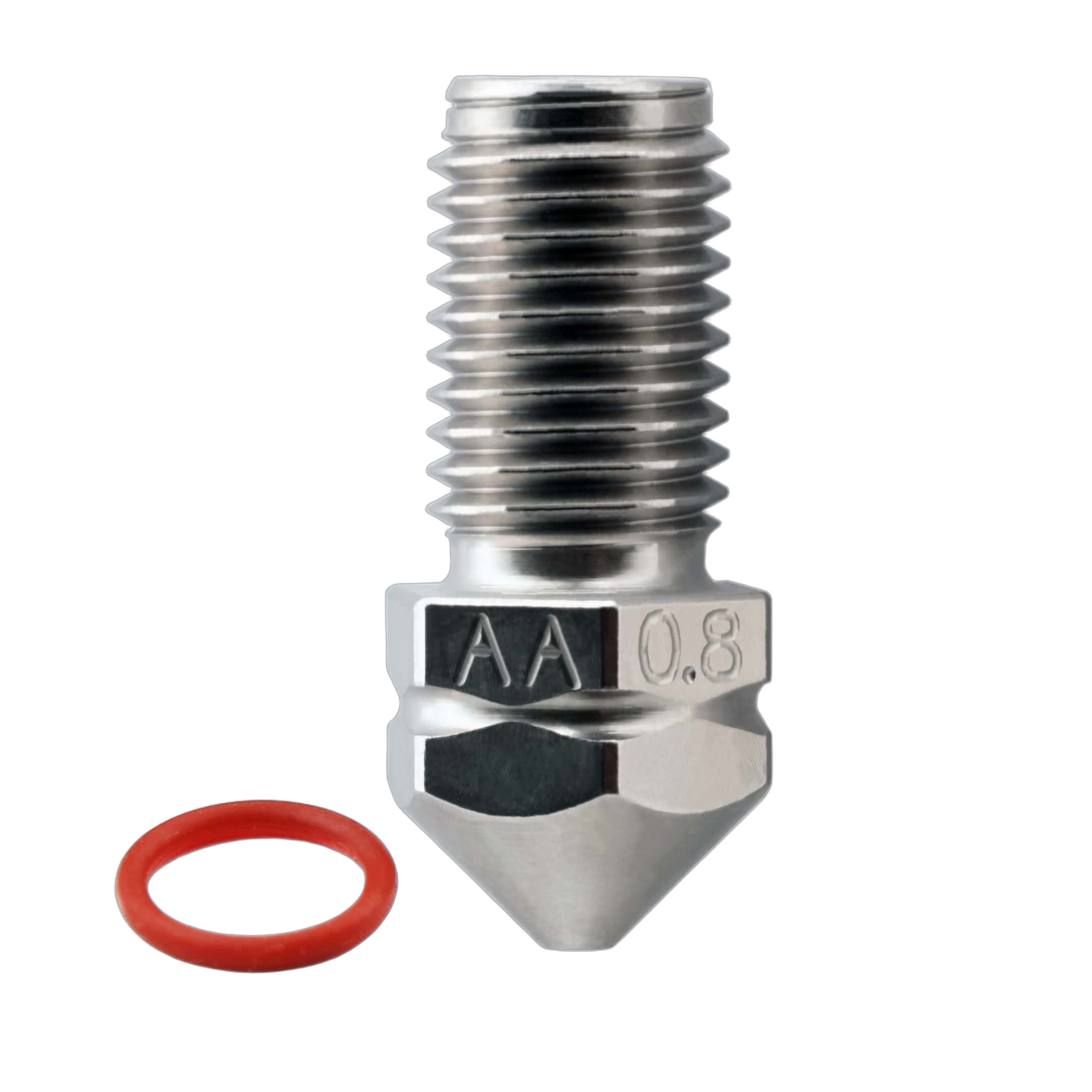 Micro Swiss Ultimaker nozzle .8mm orifice for high-flow printing