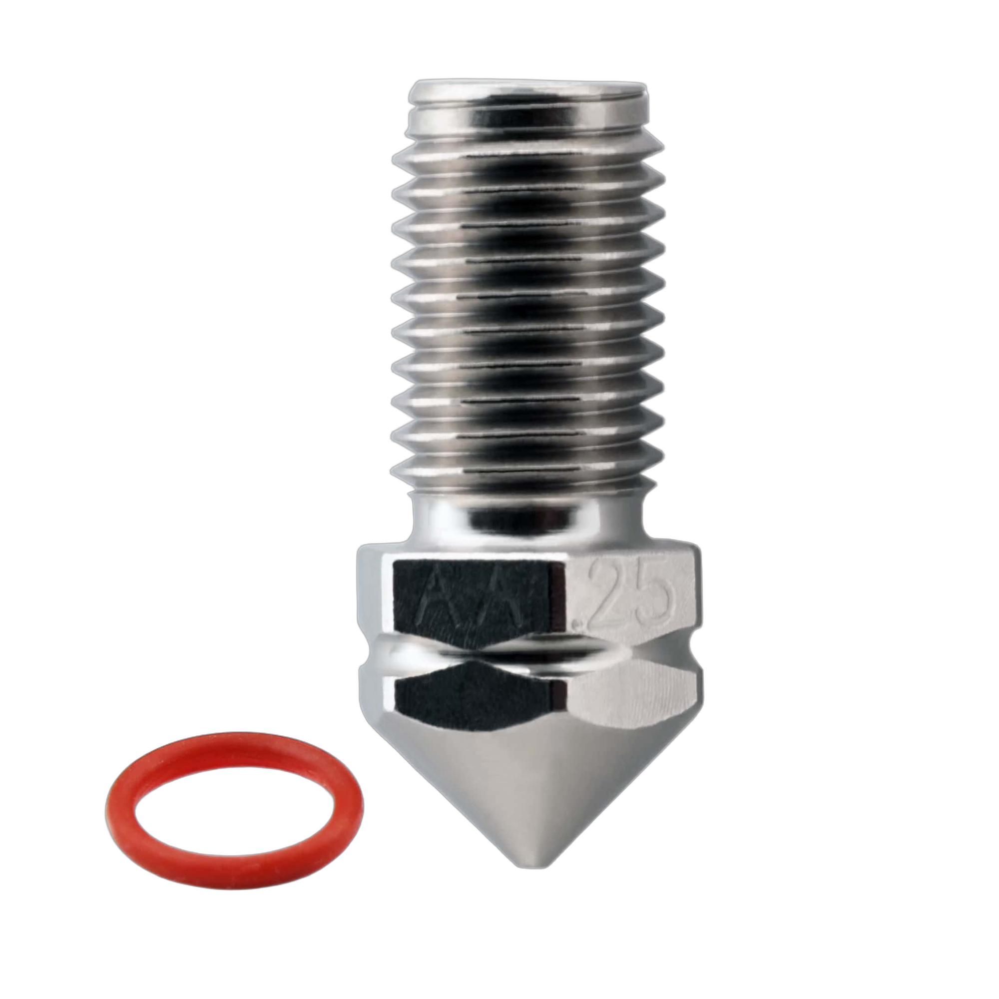 Micro Swiss Ultimaker nozzle .25mm orifice detail