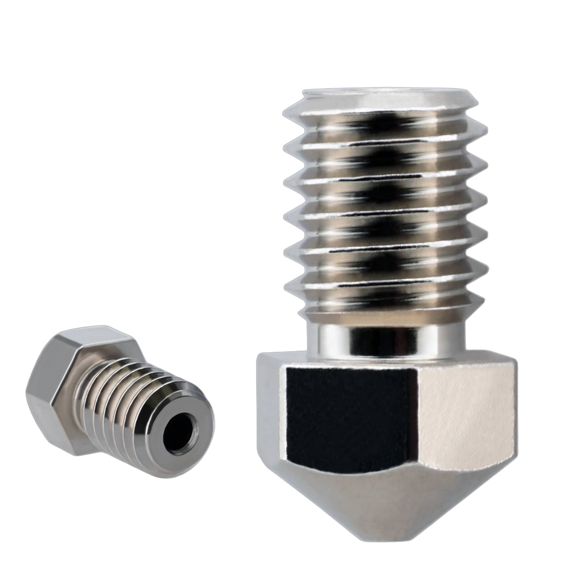 Micro Swiss brass plated RepRap M6 nozzle for 1.75mm filament