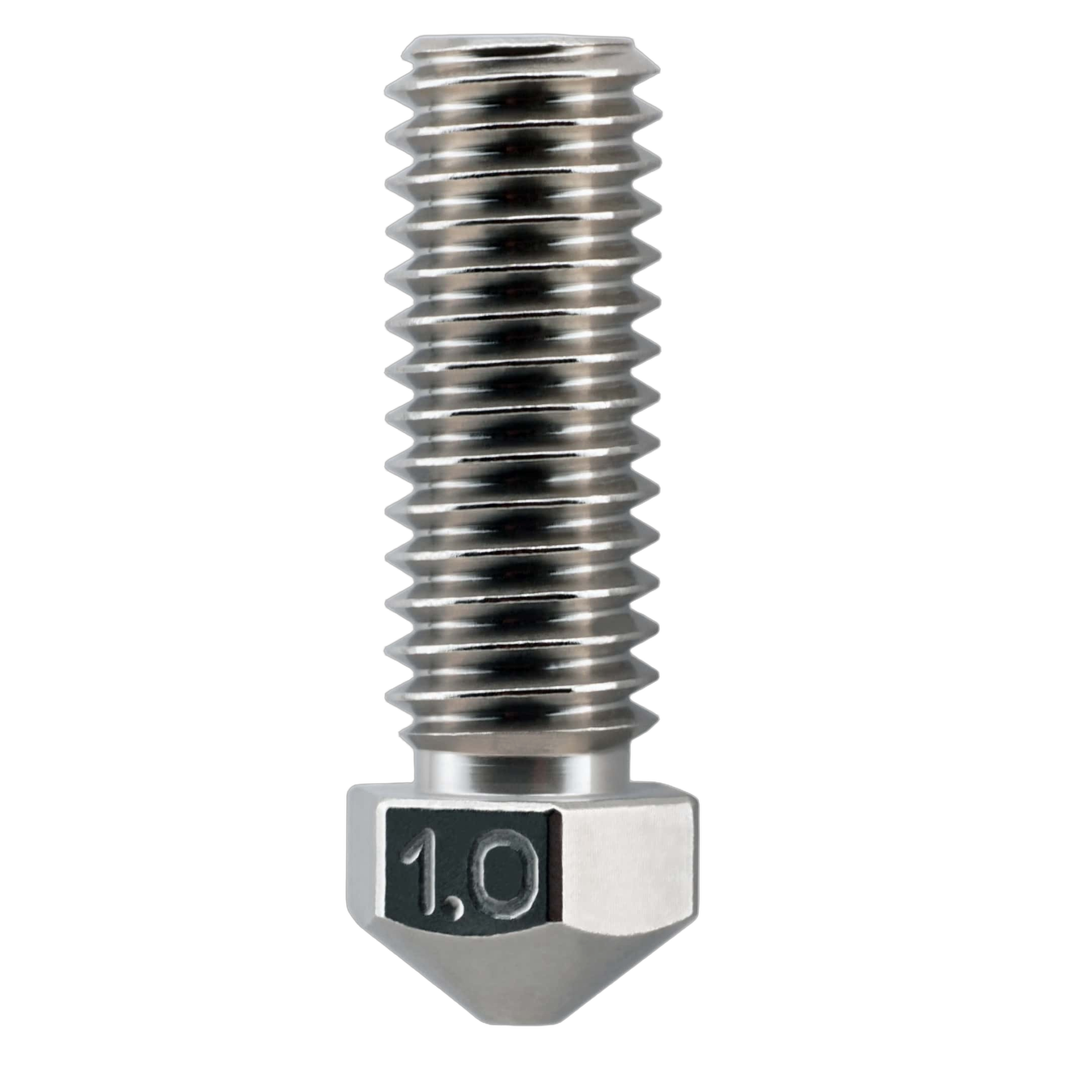 Micro Swiss Brass Plated Volcano Nozzle (1.75mm) detail