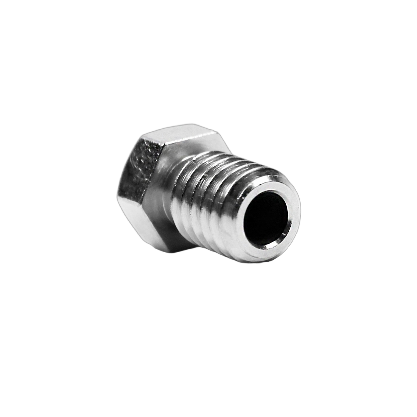 Micro Swiss Brass Plated Nozzle — RepRap M6 (3mm) detail