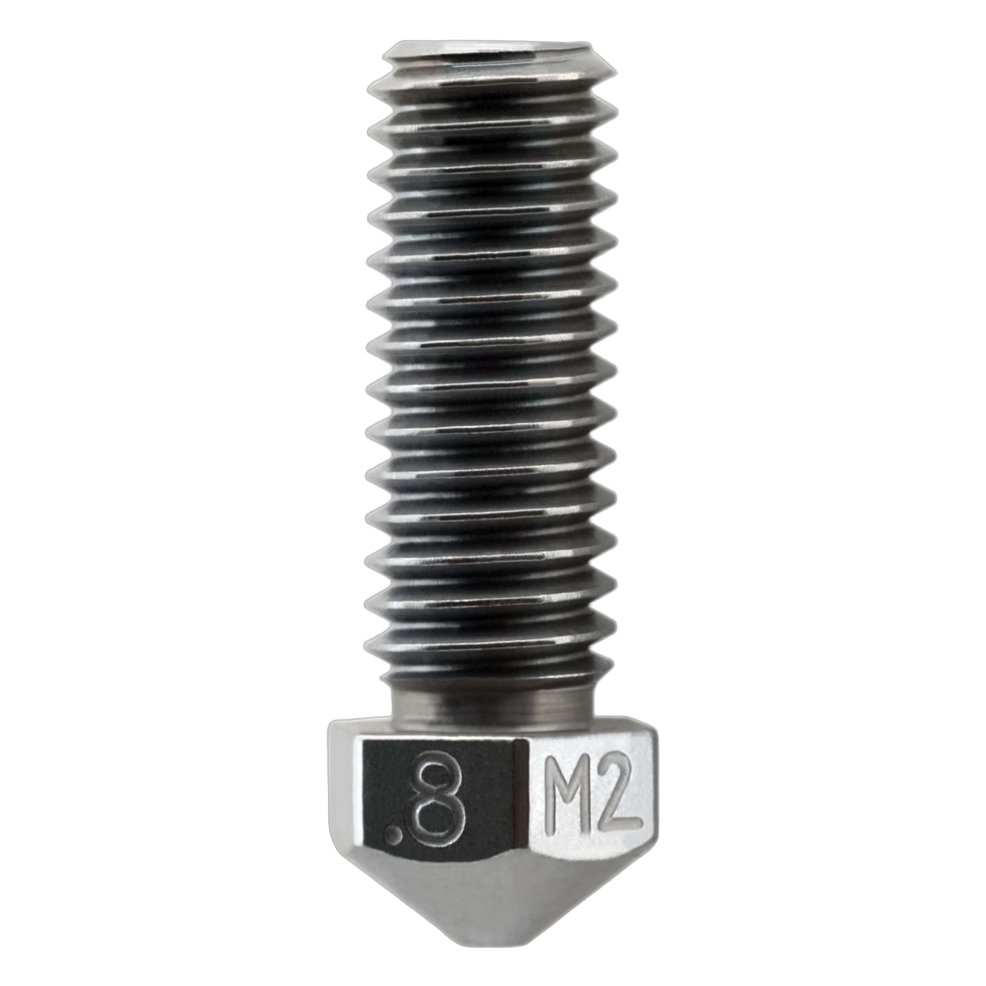 Micro Swiss M2 Hardened Steel Volcano Nozzle (1.75mm) detail