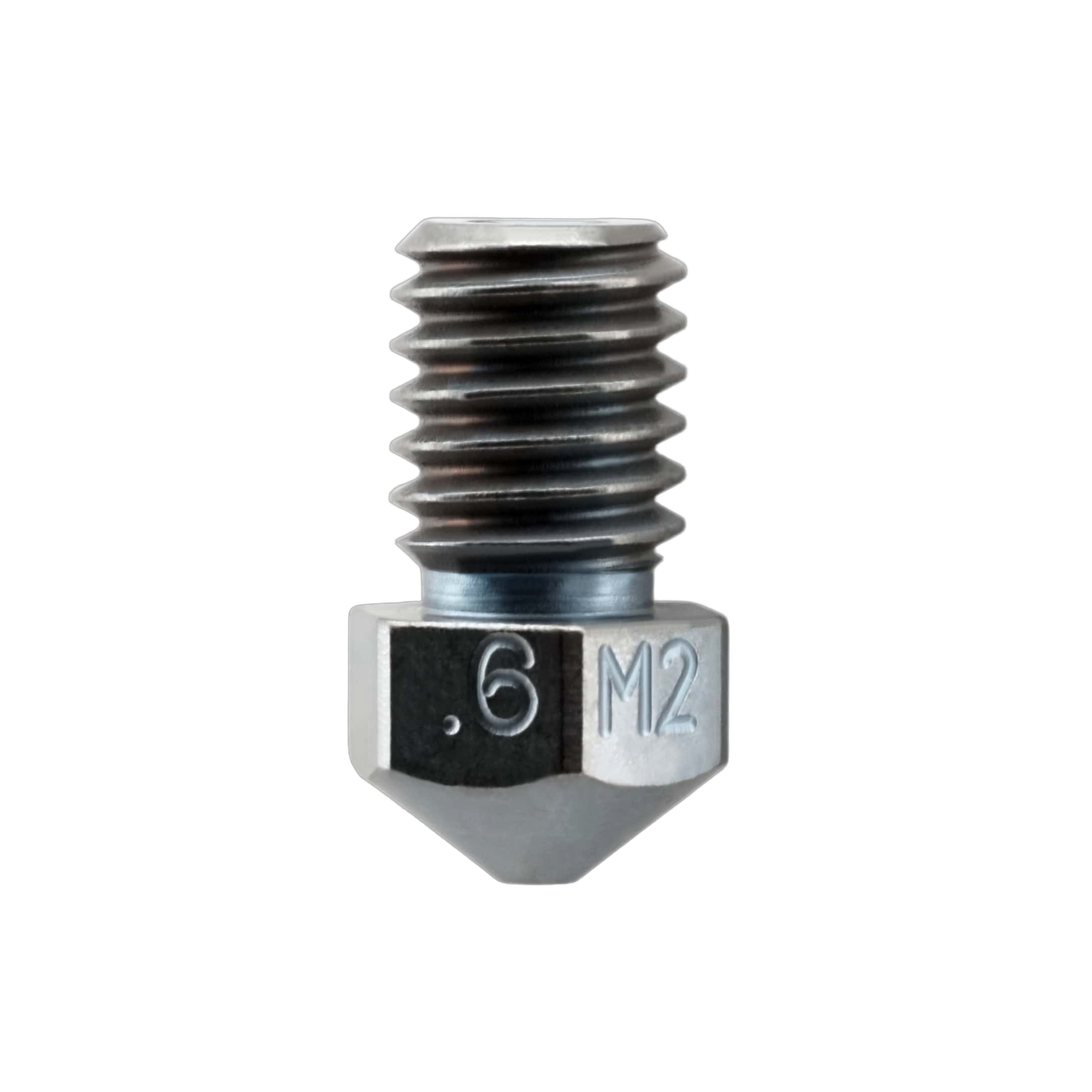 Micro Swiss M2 Hardened Steel Nozzle RepRap M6 1.75mm detail