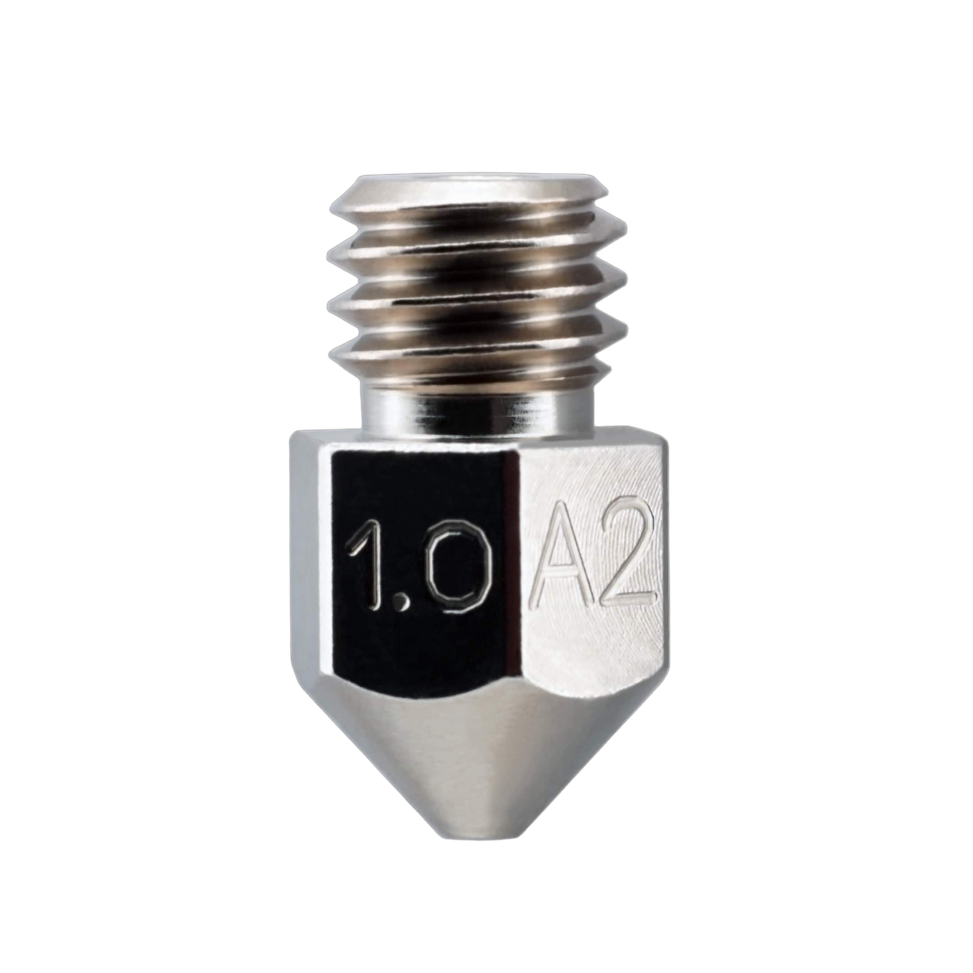 Micro Swiss MK8 A2 nozzle 1.0mm orifice for high-flow printing