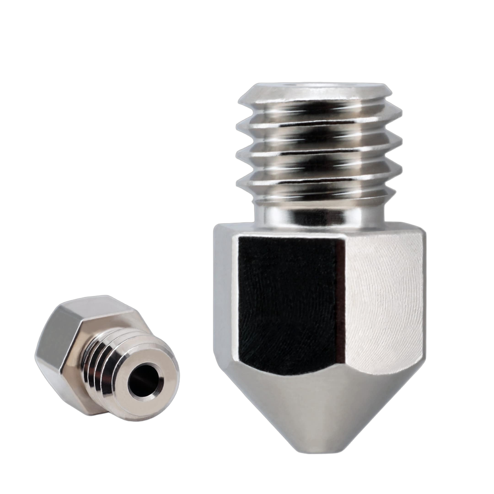 Micro Swiss MK8 brass plated nozzle for Creality Ender and CR-10