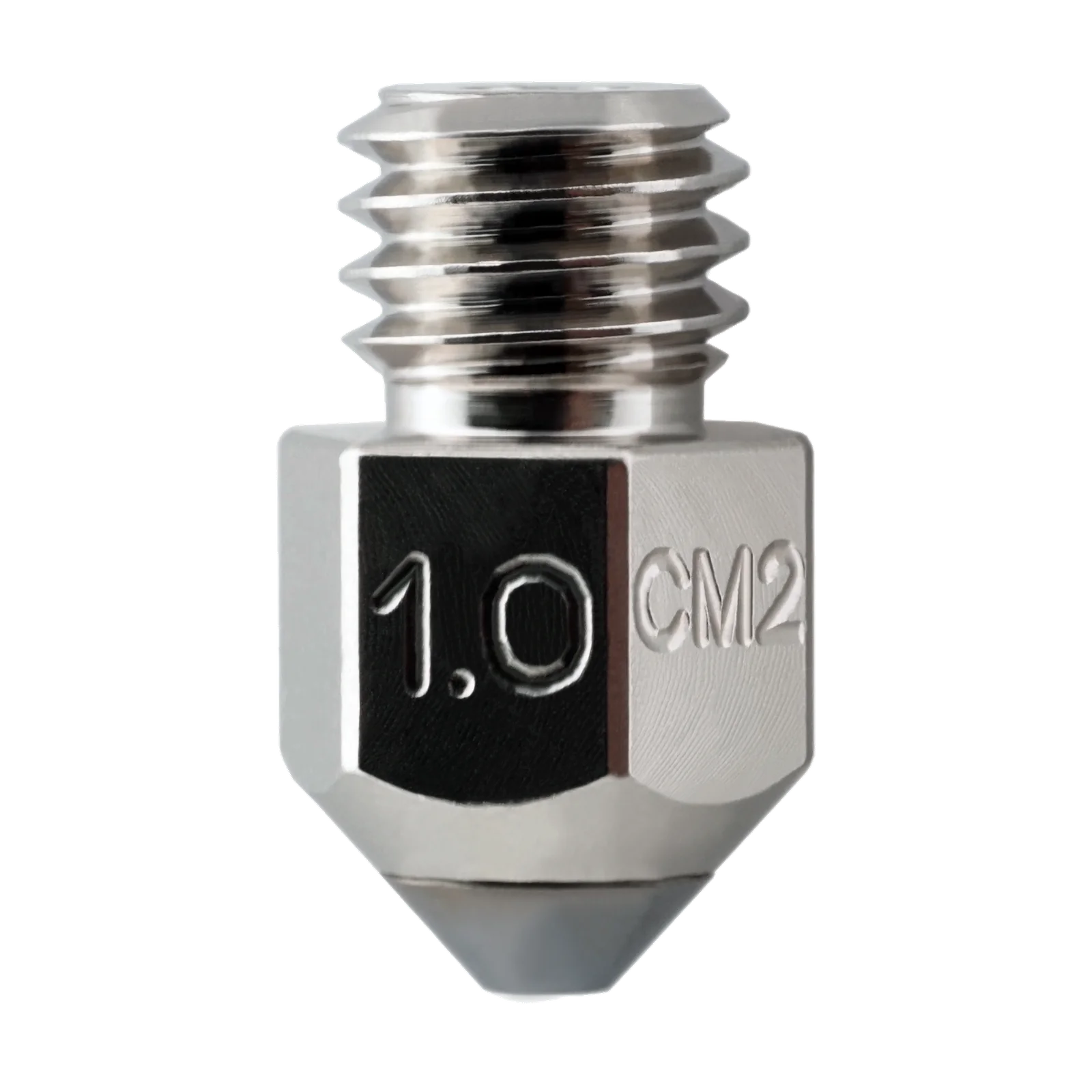 Micro Swiss CM2 MK8 nozzle 1.0mm orifice for high-flow printing