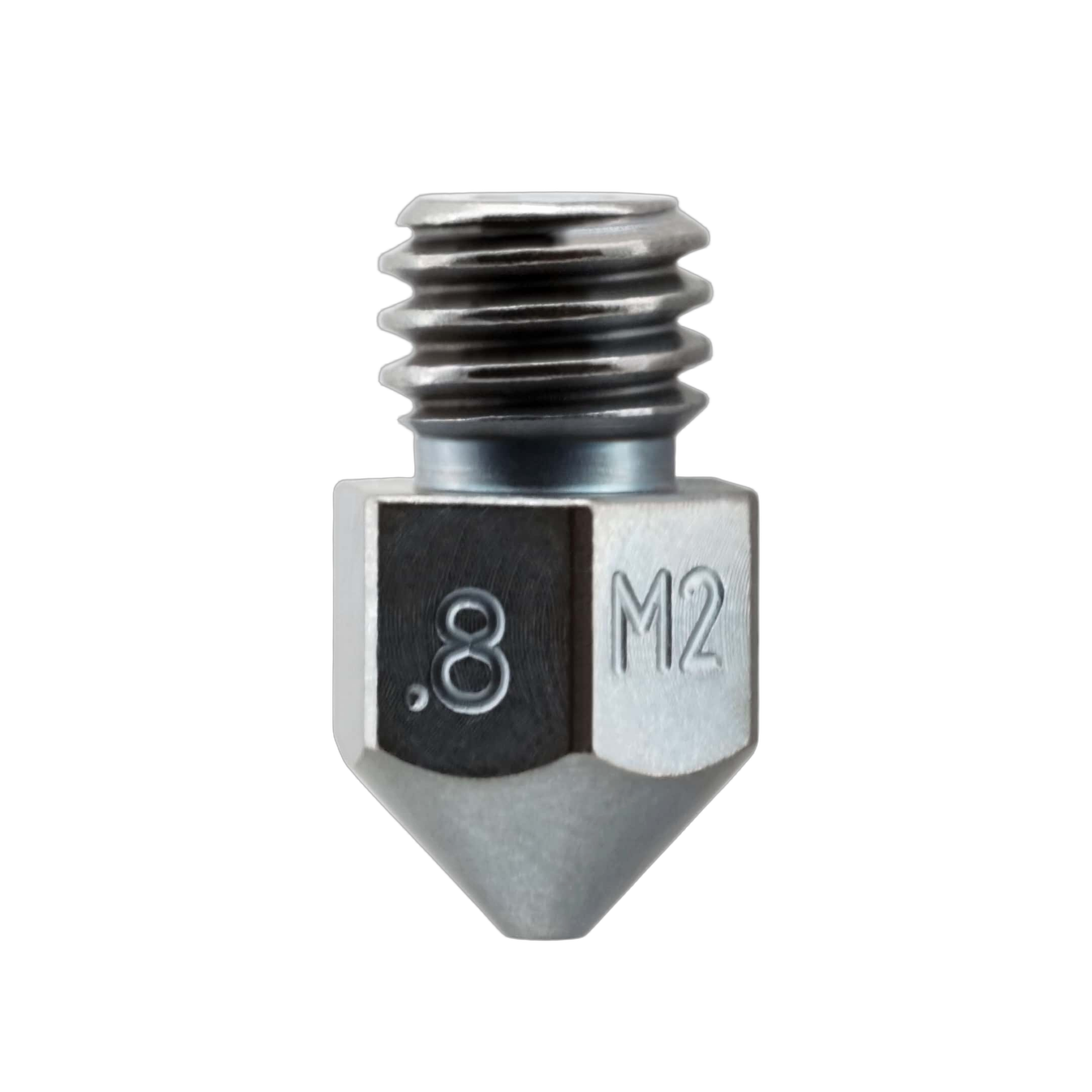 Micro Swiss MK8 M2 nozzle with WS2 low-friction coating