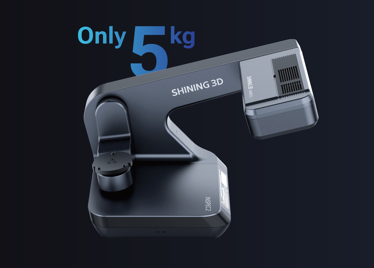 AutoScan Inspec2 — compact lightweight 5kg desktop scanner easy integration laboratory workshop