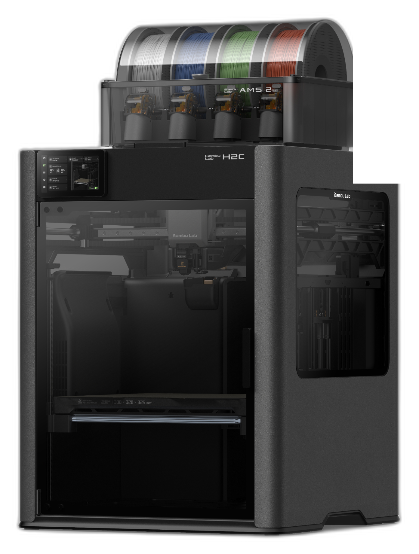 Bambu Lab H2C Multi-Material 3D Printer