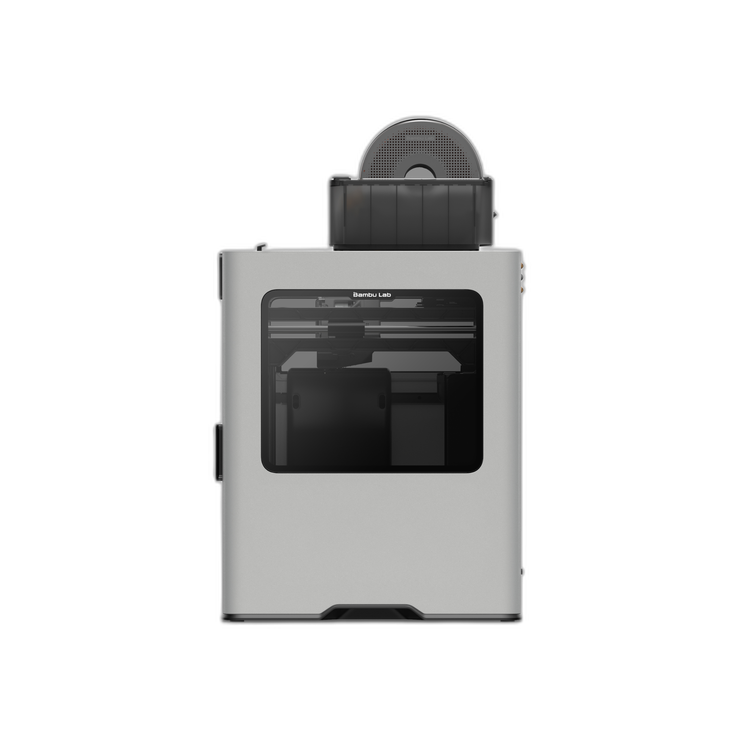 Bambu Lab H2D — front view with AMS HT