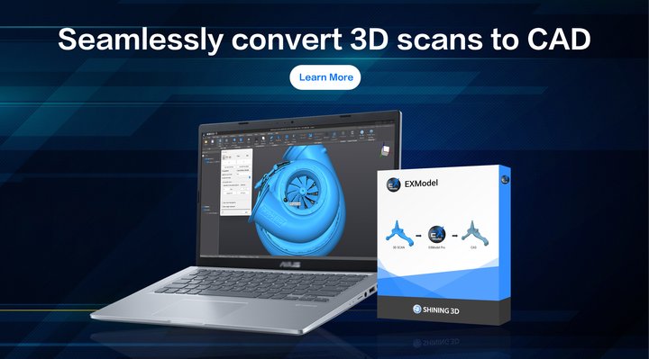 EXModel Scan-to-CAD Reverse Engineering Software