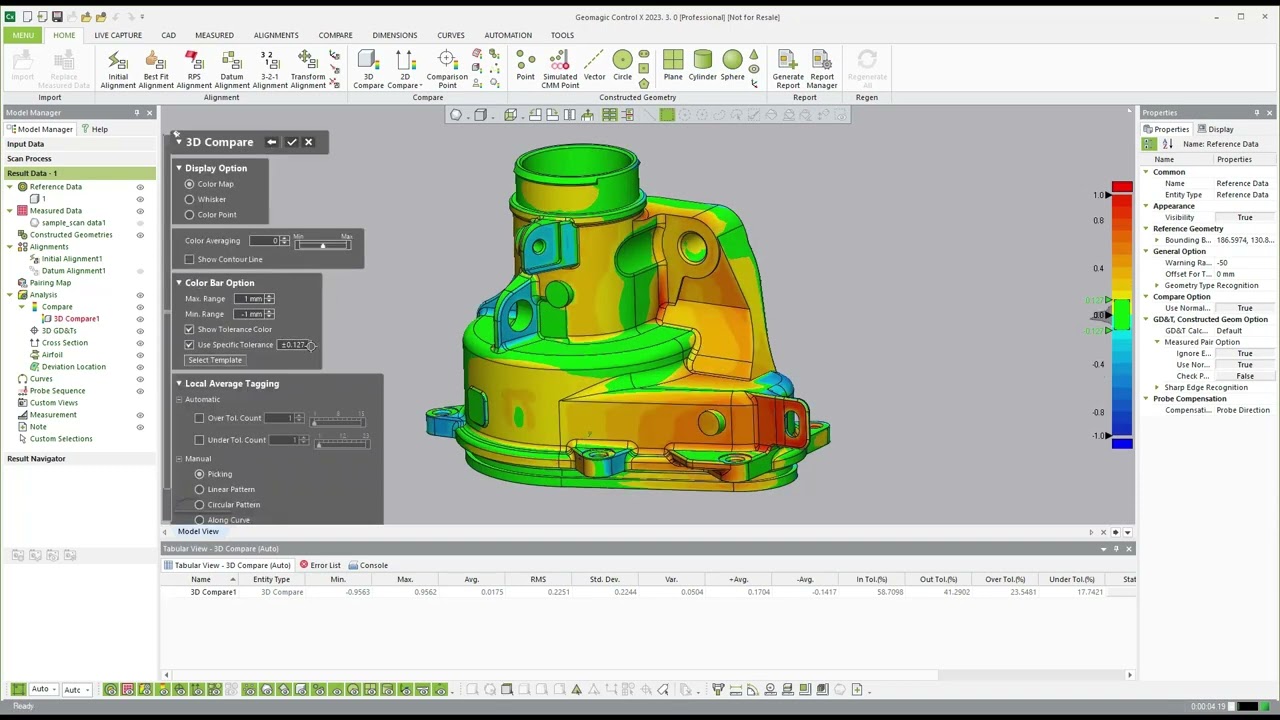 Geomagic Control X -- complete inspection routine in 15 minutes, official demo