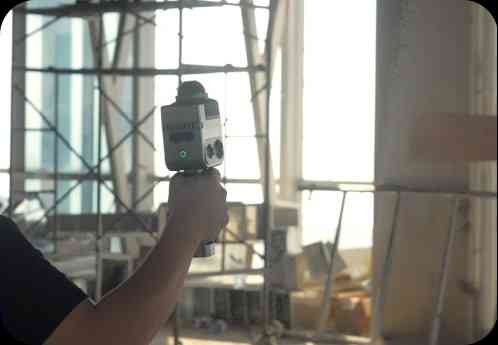 LixelKity K1 at Skender construction site — 97% faster preconstruction floor scanning with SLAM 3D workflow