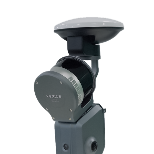 Lixel L2 Pro with built-in RTK capturing georeferenced point cloud data for AEC as-built BIM documentation