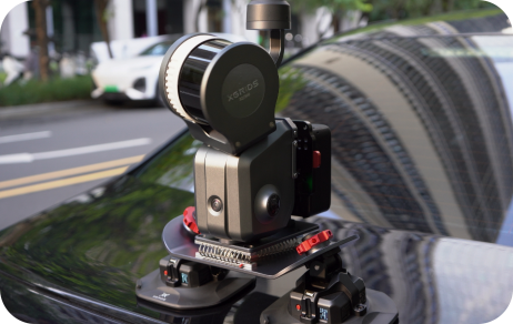 Lixel L2 Pro vehicle roof suction mount for mobile LiDAR capture