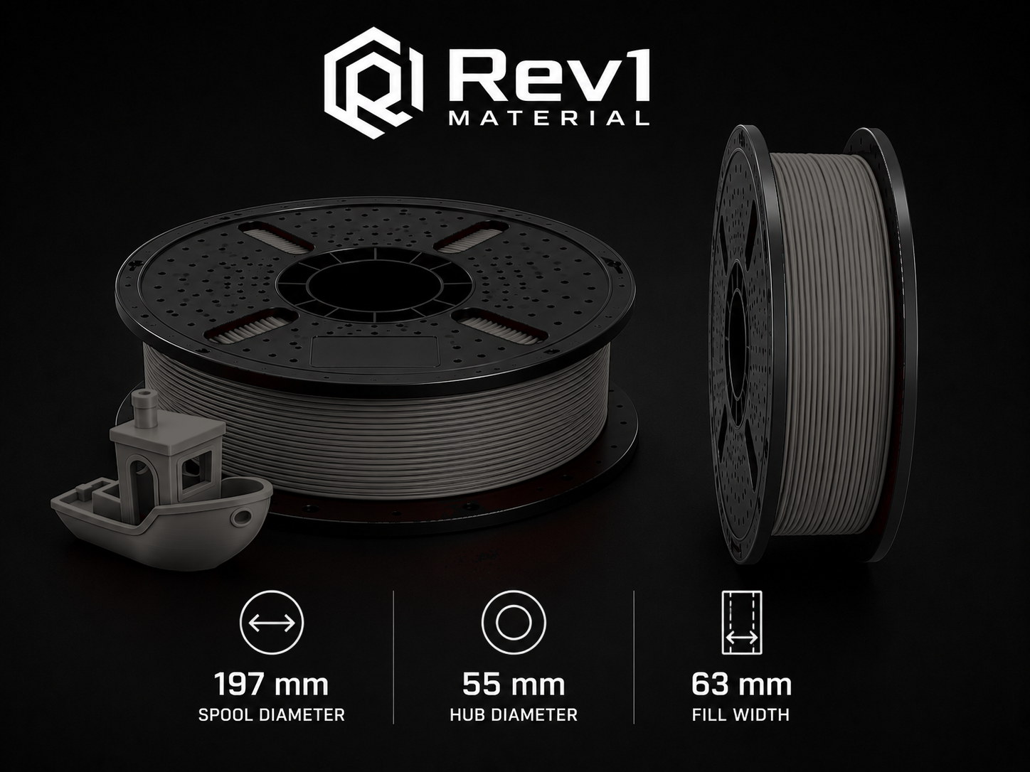 Rev1 Nylon PA12-CF
