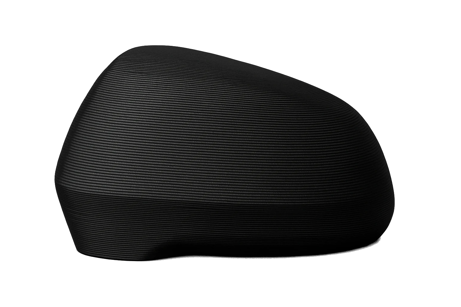 An automotive exterior mirror cap 3D-printed in black Rev1 ASA