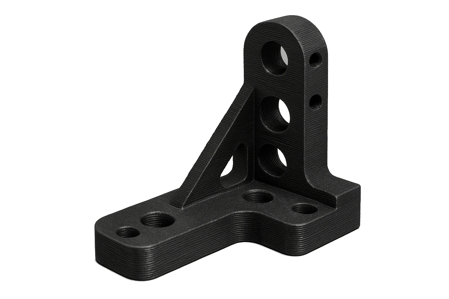 A structural engineering jig and fixture 3D-printed in Rev1 PC polycarbonate