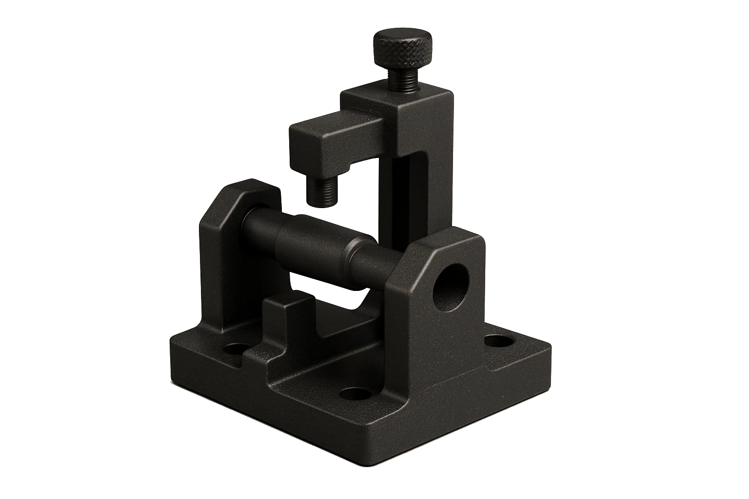 A precision engineering jig and fixture 3D-printed in Rev1 PC+-CF carbon-fiber polycarbonate
