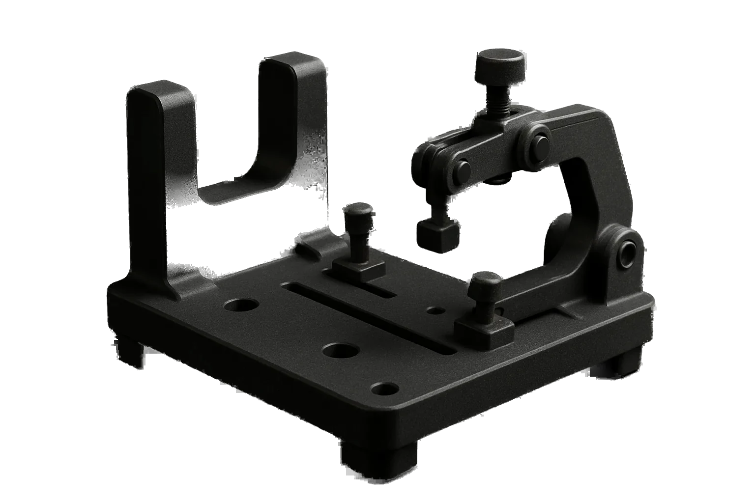 Precision assembly jig and fixture 3D-printed in Rev1 PETG-CF