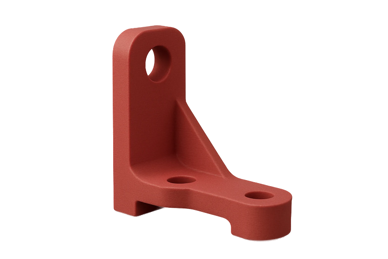 Functional bracket 3D-printed in Rev1 PETG Matte