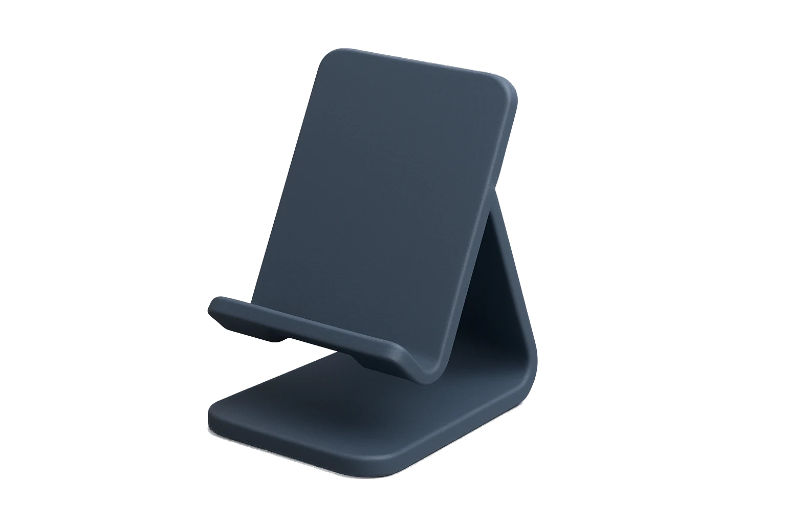 Phone and tablet stand 3D-printed in Rev1 PETG Matte