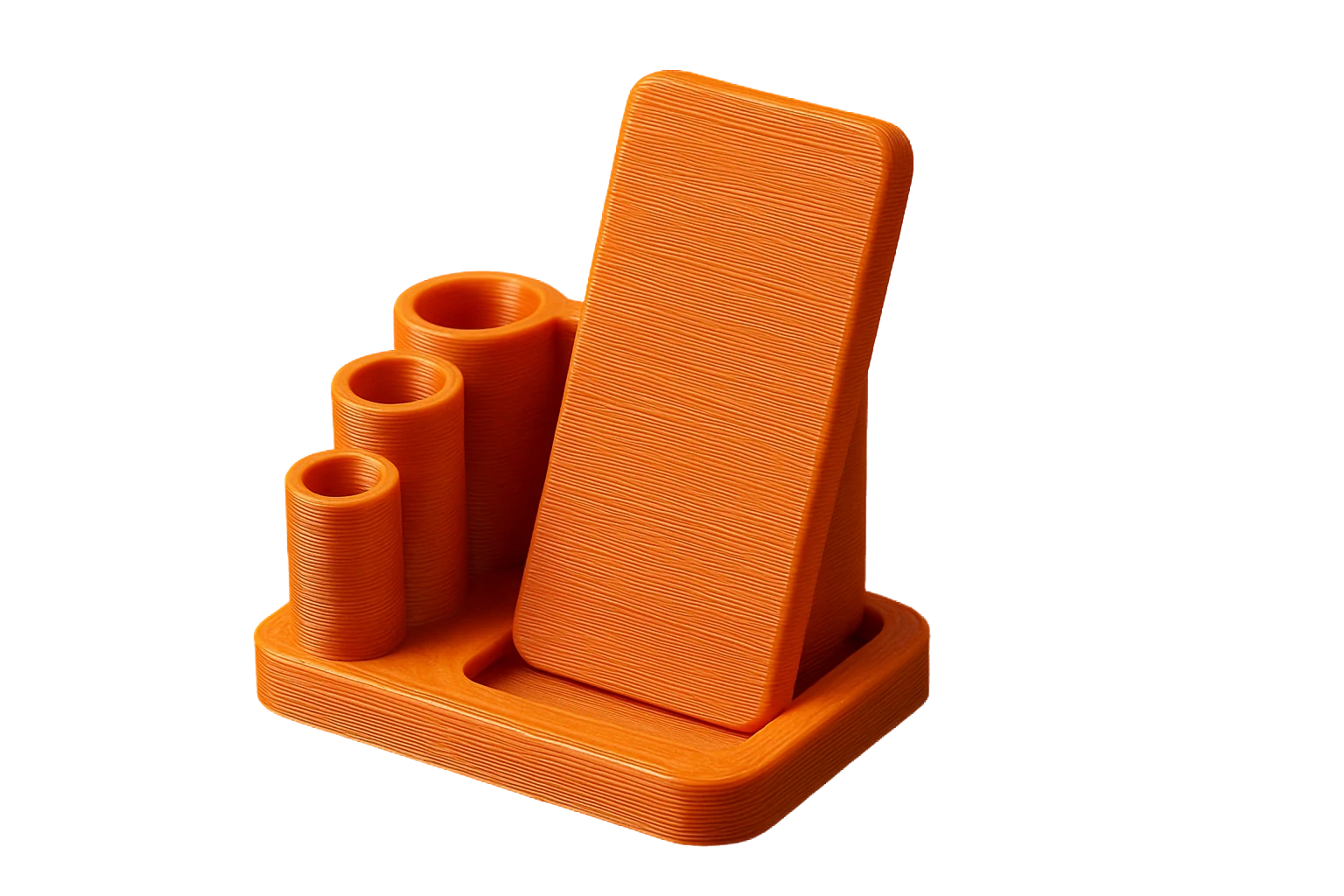 Desk organizer 3D-printed in Rev1 PLA