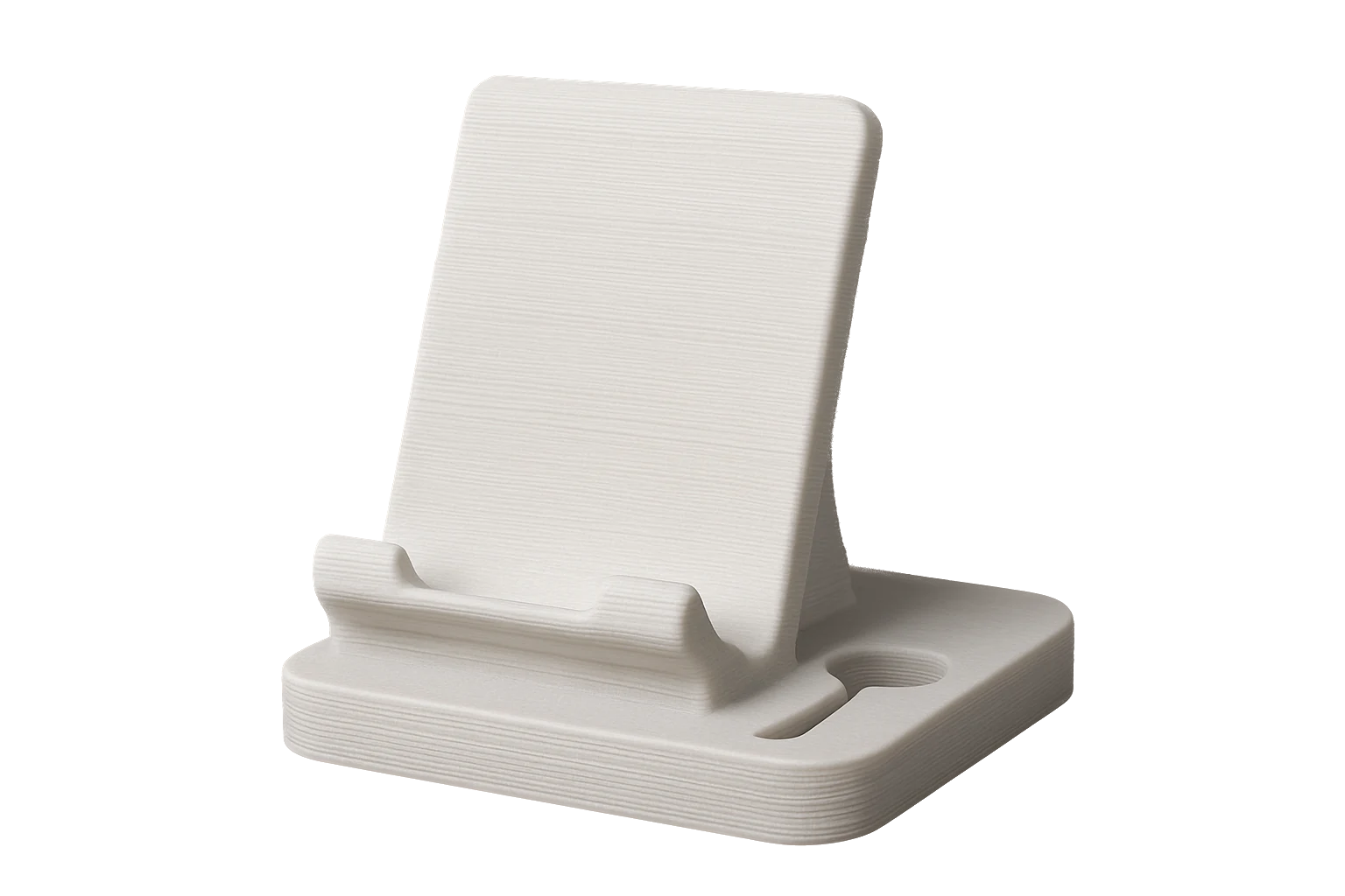 Durable desk stand 3D-printed in tough PLA Ultra