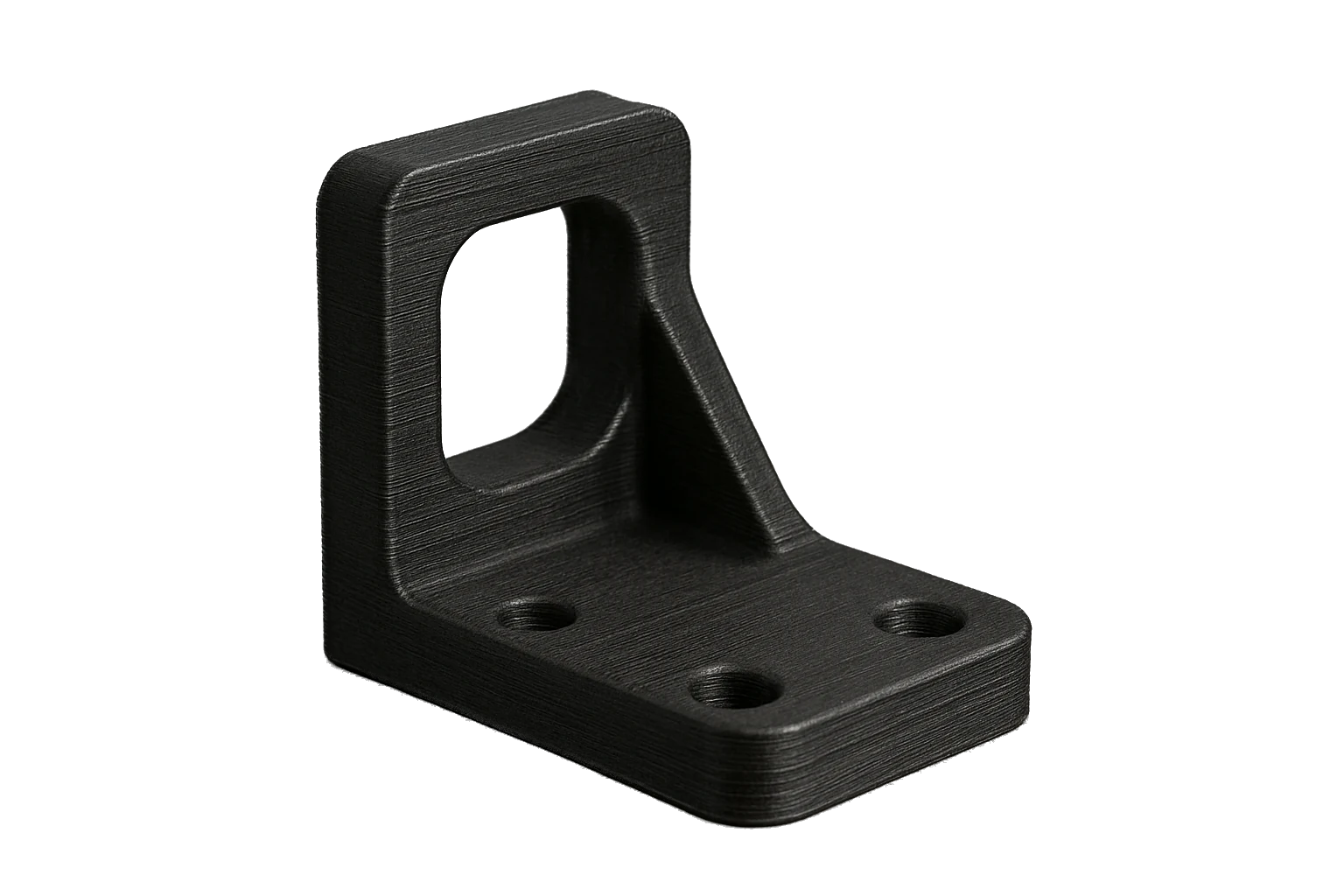 Tough functional bracket 3D-printed in Rev1 PLA Ultra