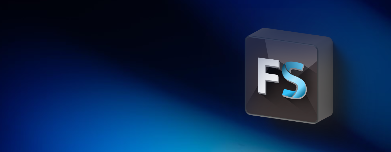 SHINING 3D FreeScan software application icon on a dark blue background