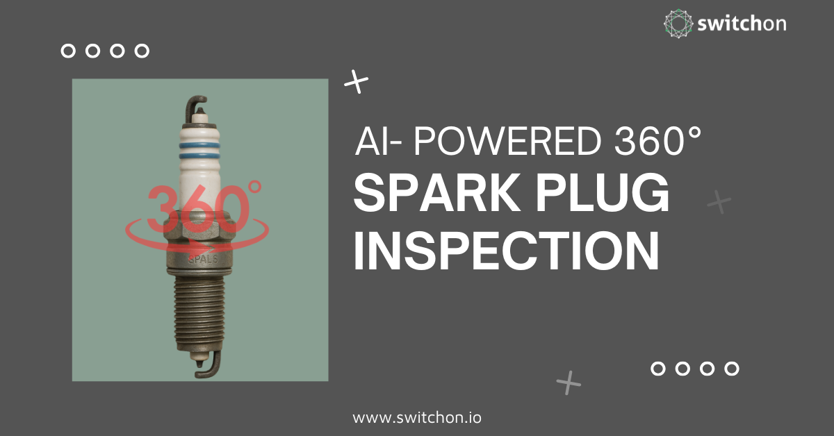 360 degree spark plug AI inspection cell