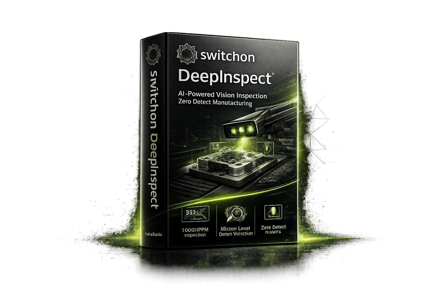 SwitchOn DeepInspect AI visual inspection software — product box