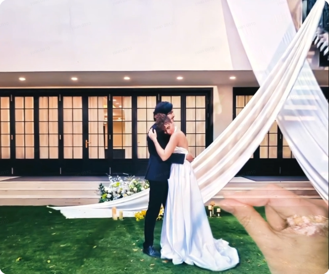 Outdoor wedding venue captured with XGRIDS PortalCam as a personal-memory 3D scene